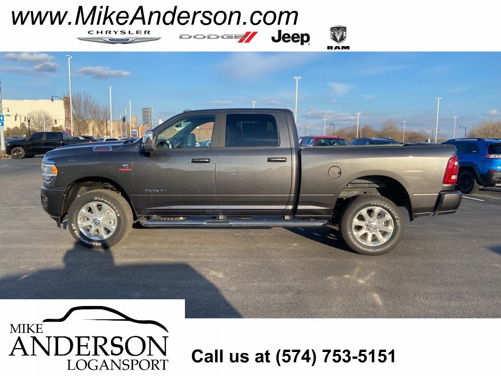 Granite Crystal New 2023 Ram 2500 LARAMIE CREW CAB 4X4 6'4 BOX For Sale Logansport IN