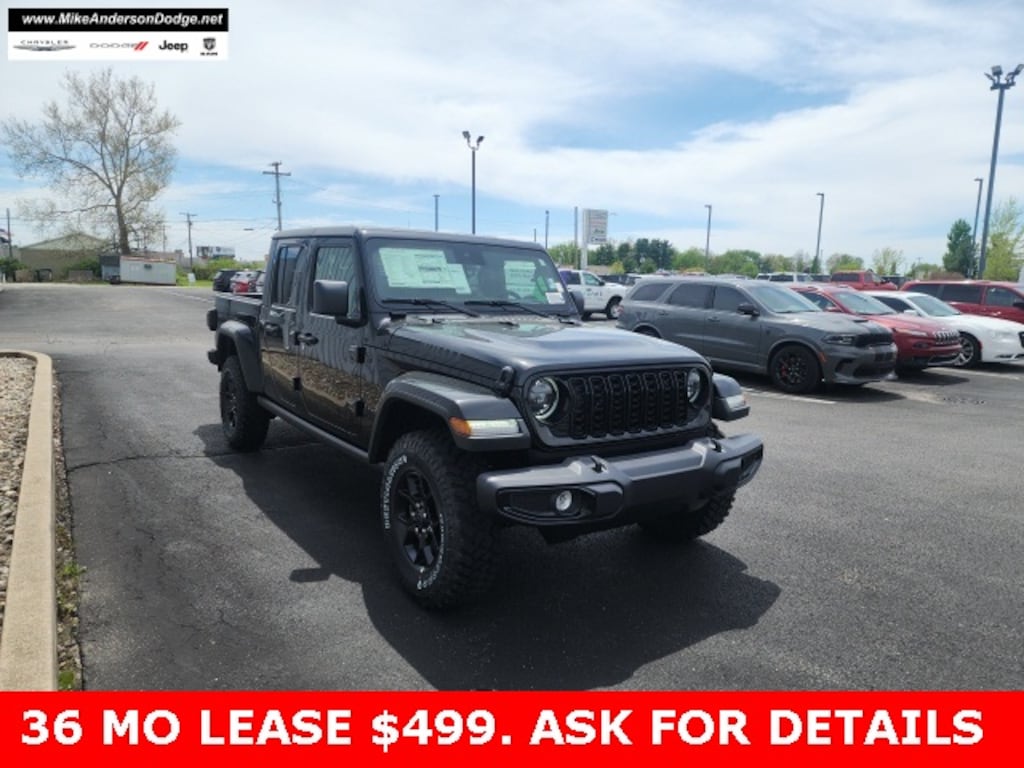 New 2025 Jeep Gladiator WILLYS 4X4 Pickup