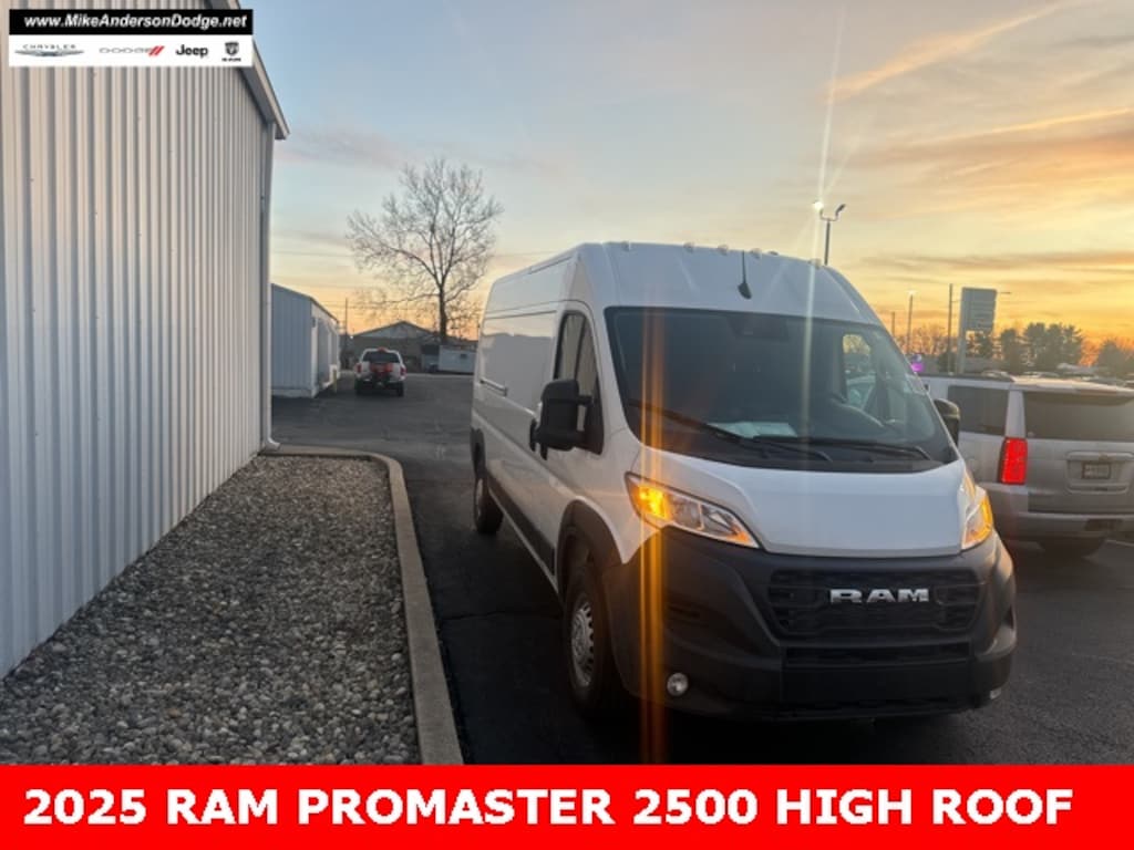 New 2025 Ram ProMaster PROMASTER 2500 TRADESMAN CARGO VAN HIGH ROOF 159' Cargo Van