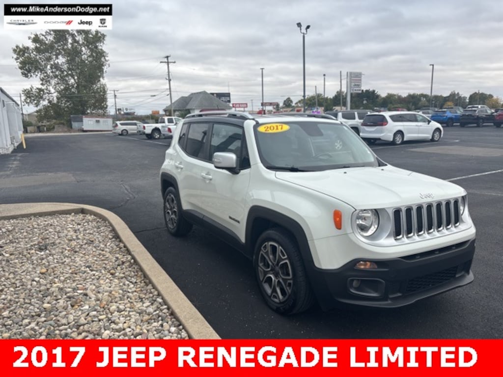 Used 2017 Jeep Renegade Limited SUV