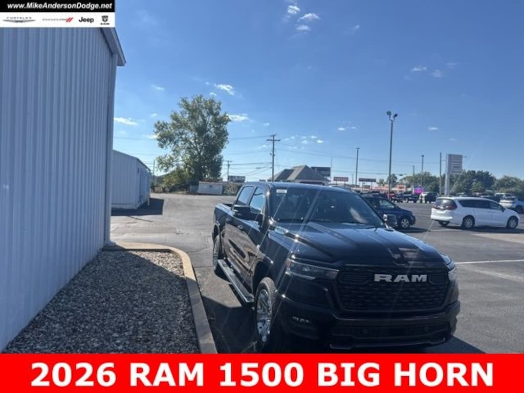 New 2026 Ram 1500 BIG HORN CREW CAB 4X4 5'7 BOX Pickup