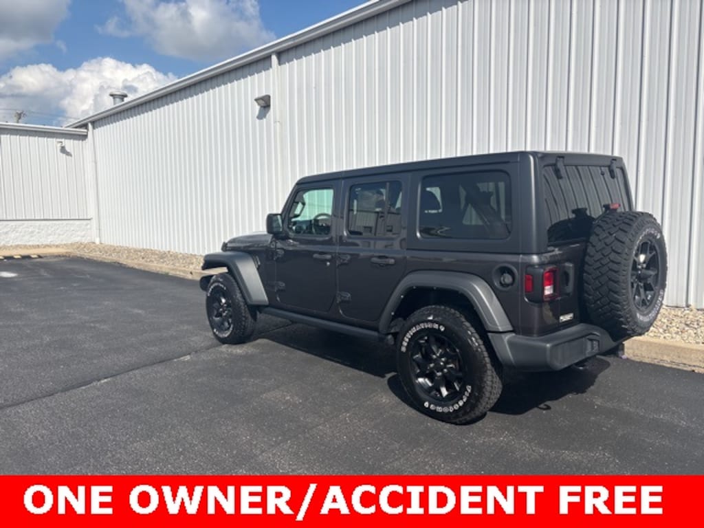Used 2021 Jeep Wrangler Unlimited Willys SUV