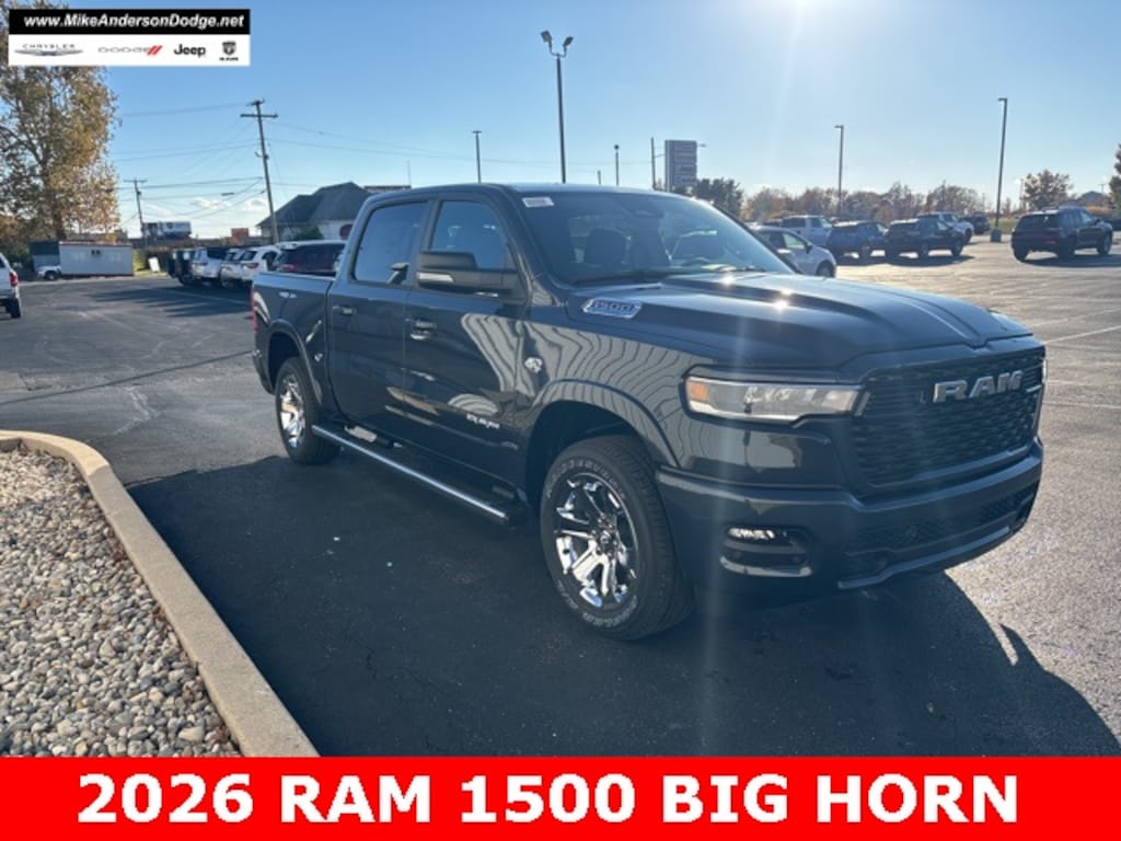 New 2026 Ram 1500 BIG HORN CREW CAB 4X4 5'7 BOX Pickup