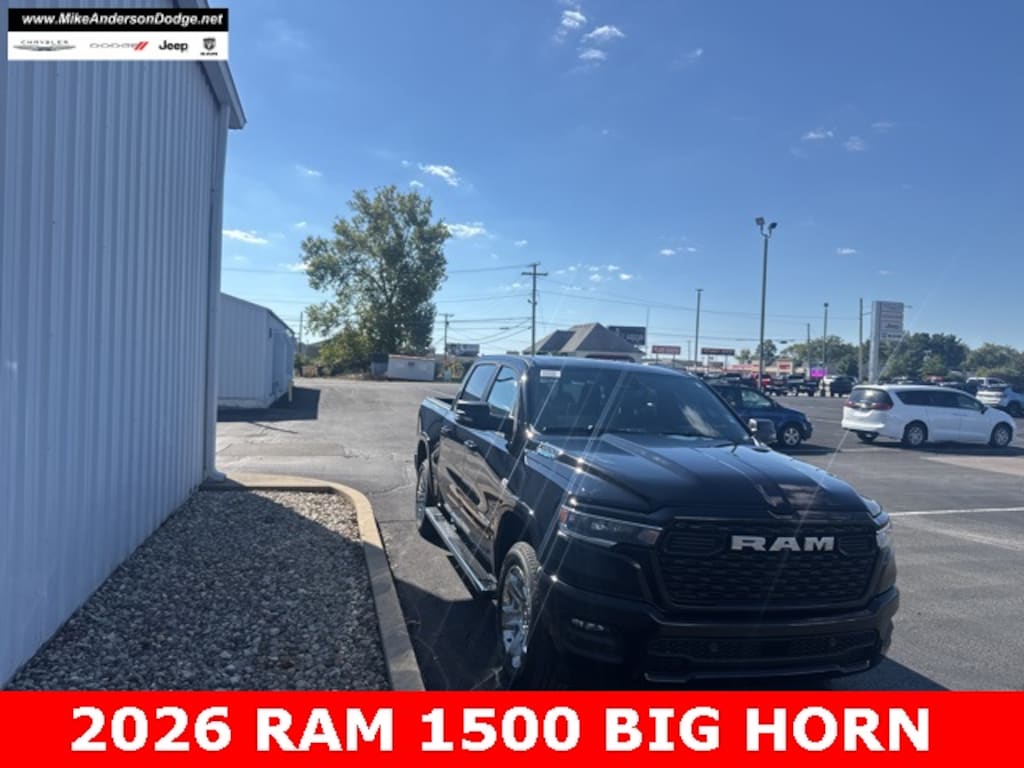 New 2026 Ram 1500 BIG HORN CREW CAB 4X4 5'7 BOX Pickup