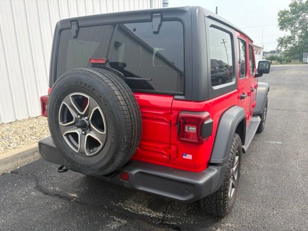 Used 2018 Jeep Wrangler Unlimited Sport S SUV