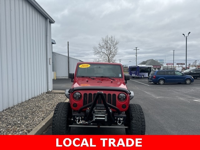 Used 2010 Jeep Wrangler Sport with VIN 1J4AA2D16AL173645 for sale in Marion, IN