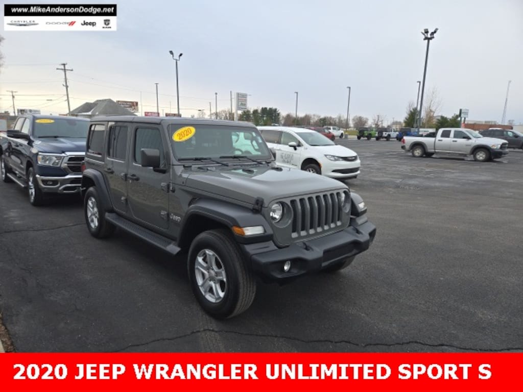 Used 2020 Jeep Wrangler Unlimited Sport S SUV