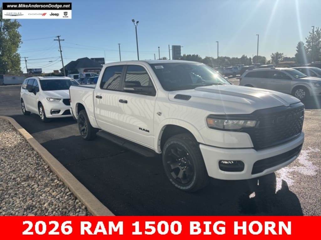 New 2026 Ram 1500 BIG HORN CREW CAB 4X4 5'7 BOX Pickup