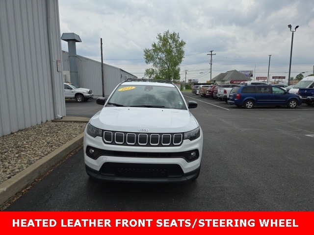 Used 2022 Jeep Compass Latitude with VIN 3C4NJCBB4NT137133 for sale in Marion, IN
