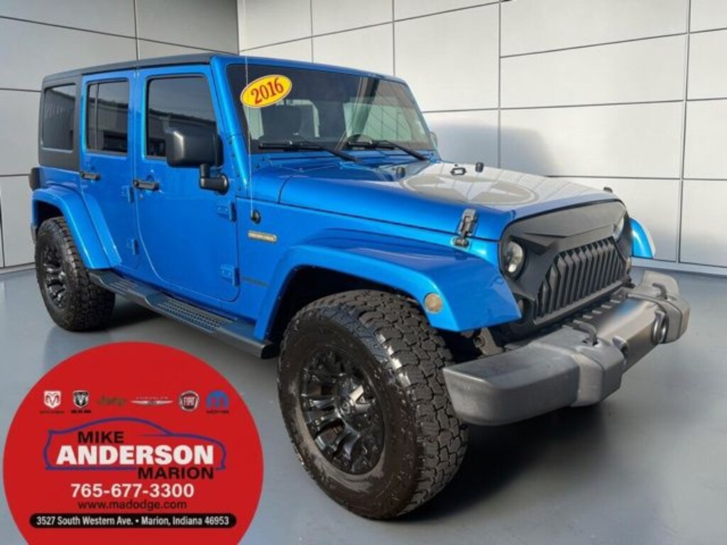 Used 2016 Jeep Wrangler JK Unlimited Unlimited Sport SUV