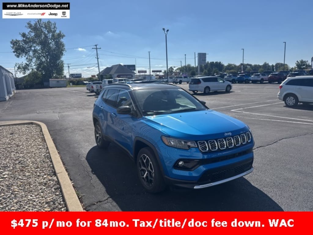 New 2026 Jeep Compass LIMITED 4X4 Sport Utility