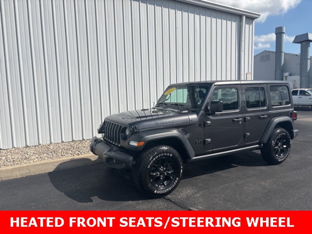Used 2021 Jeep Wrangler Unlimited Willys SUV