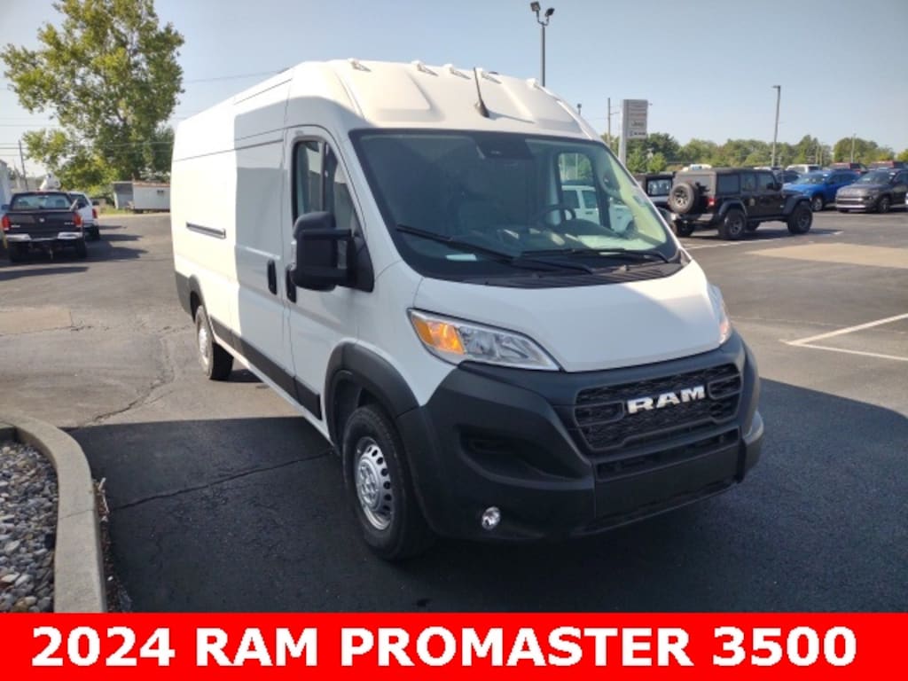 New 2024 Ram ProMaster PROMASTER 3500 TRADESMAN CARGO VAN HIGH ROOF 159' Cargo Van