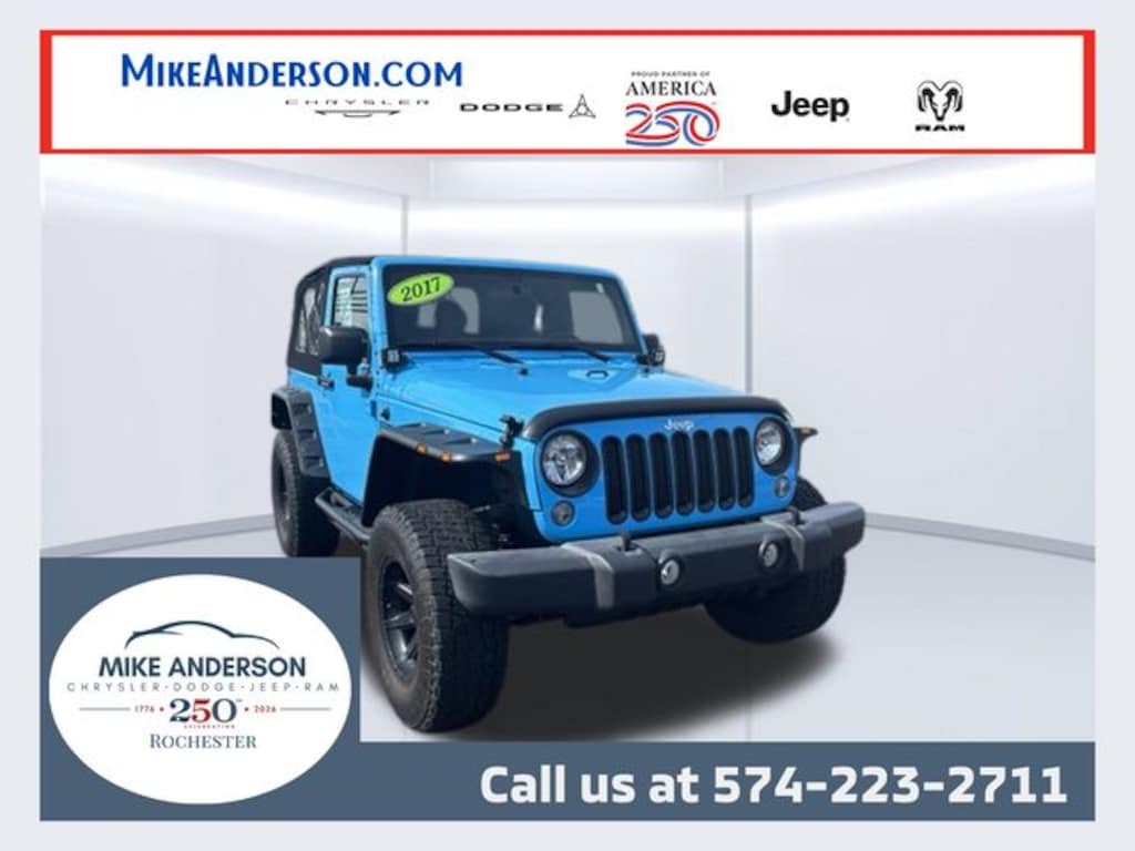 Used 2017 Jeep Wrangler Sport SUV