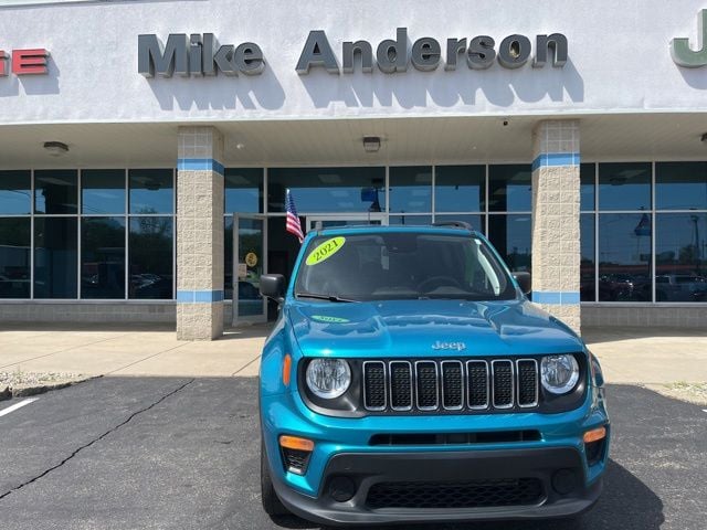 Used 2021 Jeep Renegade Sport with VIN ZACNJDAB1MPN25821 for sale in Rochester, IN