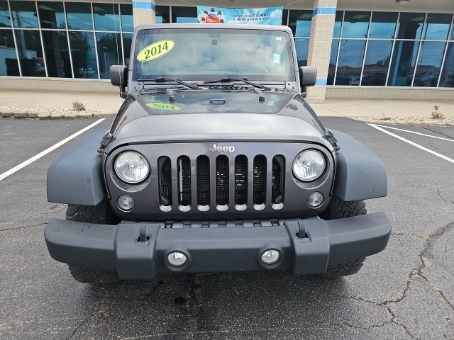 Used 2014 Jeep Wrangler Unlimited Sport with VIN 1C4BJWDG3EL266652 for sale in Rochester, IN