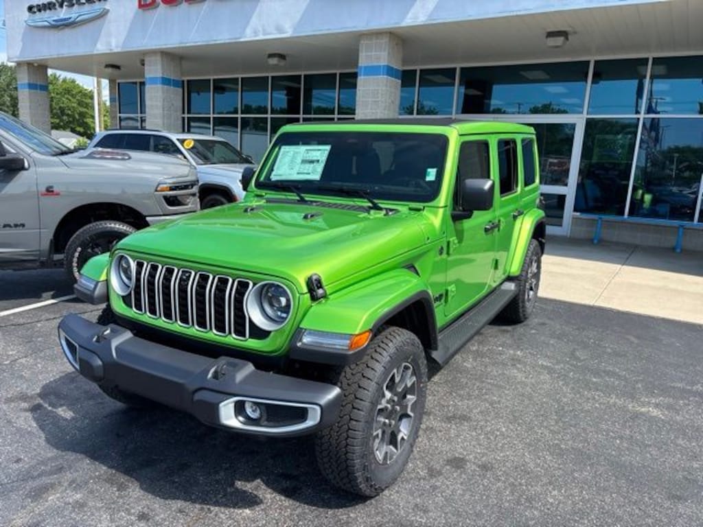 New 2026 Jeep Wrangler 4-DOOR SAHARA Sport Utility