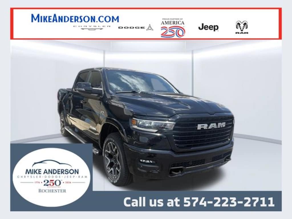 New 2026 Ram 1500 LARAMIE CREW CAB 4X4 5'7 BOX Pickup