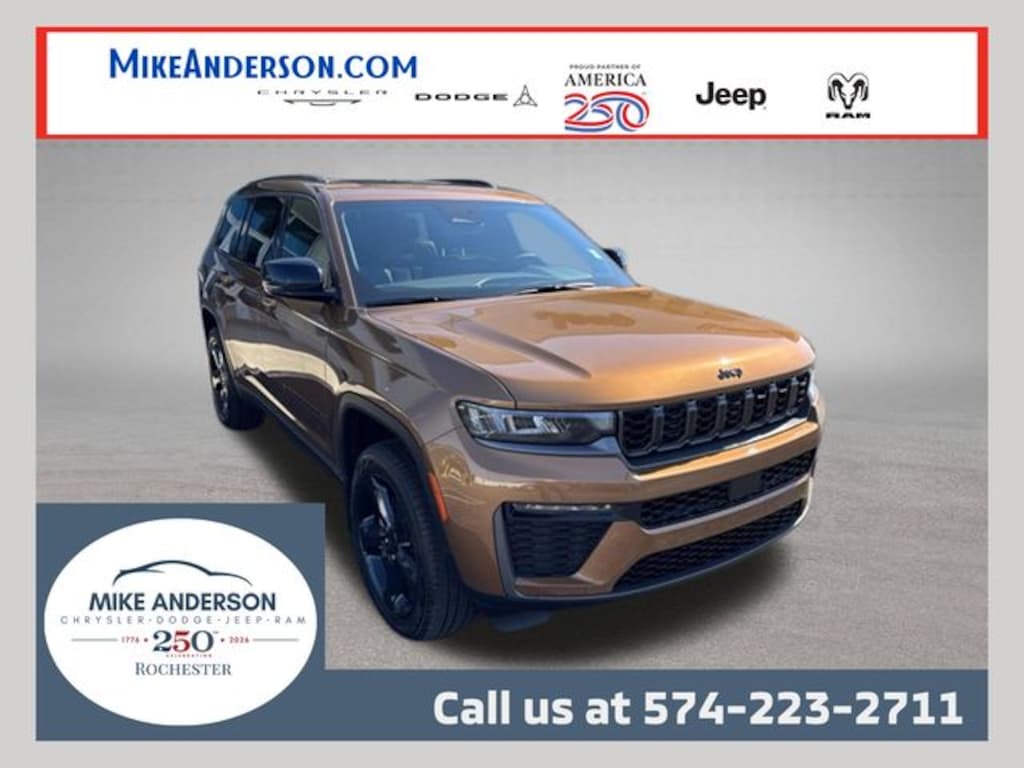 New 2026 Jeep Grand Cherokee L LIMITED 4X4 Sport Utility