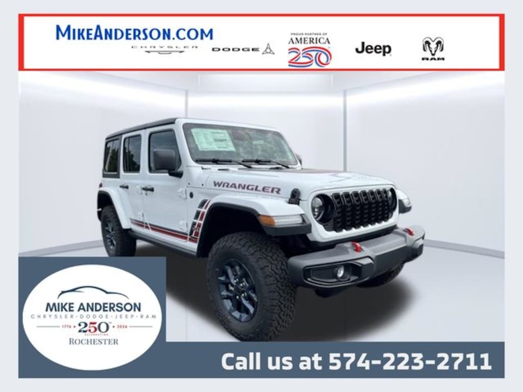 New 2026 Jeep Wrangler 4-Door Sport Sport Utility