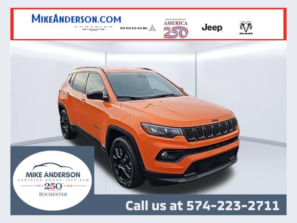 New 2026 Jeep Compass LATITUDE ALTITUDE 4X4 Sport Utility