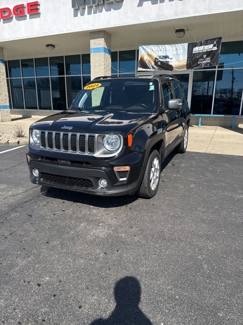 Used 2021 Jeep Renegade Limited with VIN ZACNJDD17MPM69130 for sale in Rochester, IN