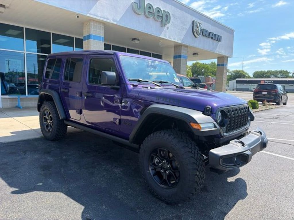 New 2026 Jeep Wrangler 4-DOOR WILLYS Sport Utility