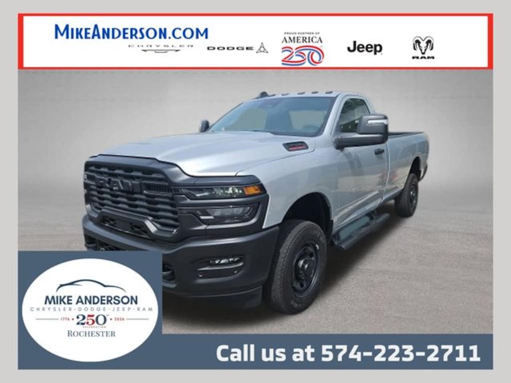 New 2026 Ram 2500 TRADESMAN REGULAR CAB 4X4 8' BOX Pickup