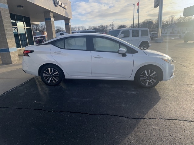 Used 2021 Nissan Versa Sedan SV with VIN 3N1CN8EV8ML884752 for sale in Rochester, IN
