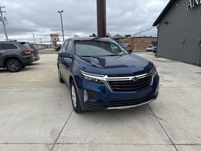 Used 2023 Chevrolet Equinox LT with VIN 3GNAXKEG0PS144918 for sale in Rochester, IN