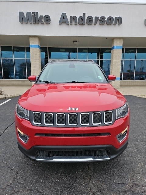 Used 2019 Jeep Compass Limited with VIN 3C4NJDCB8KT669730 for sale in Rochester, IN