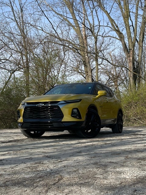 Used 2022 Chevrolet Blazer RS with VIN 3GNKBERS6NS140050 for sale in Rochester, IN