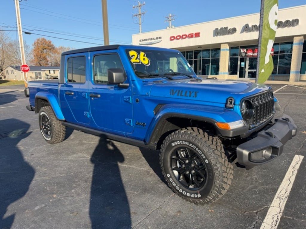 New 2026 Jeep Gladiator WILLYS 4X4 Pickup