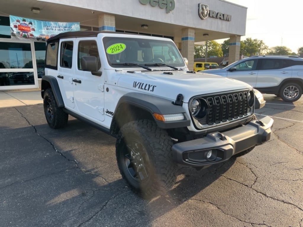 Used 2024 Jeep Wrangler Willys SUV