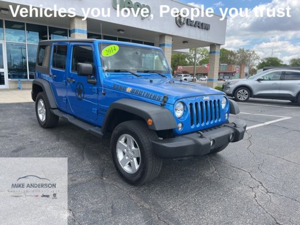 Used 2014 Jeep Wrangler Unlimited Sport SUV
