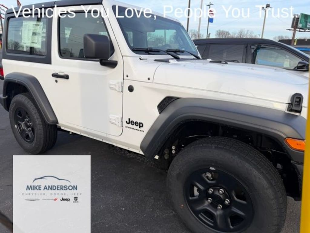 New 2026 Jeep Wrangler 2-DOOR SPORT Sport Utility