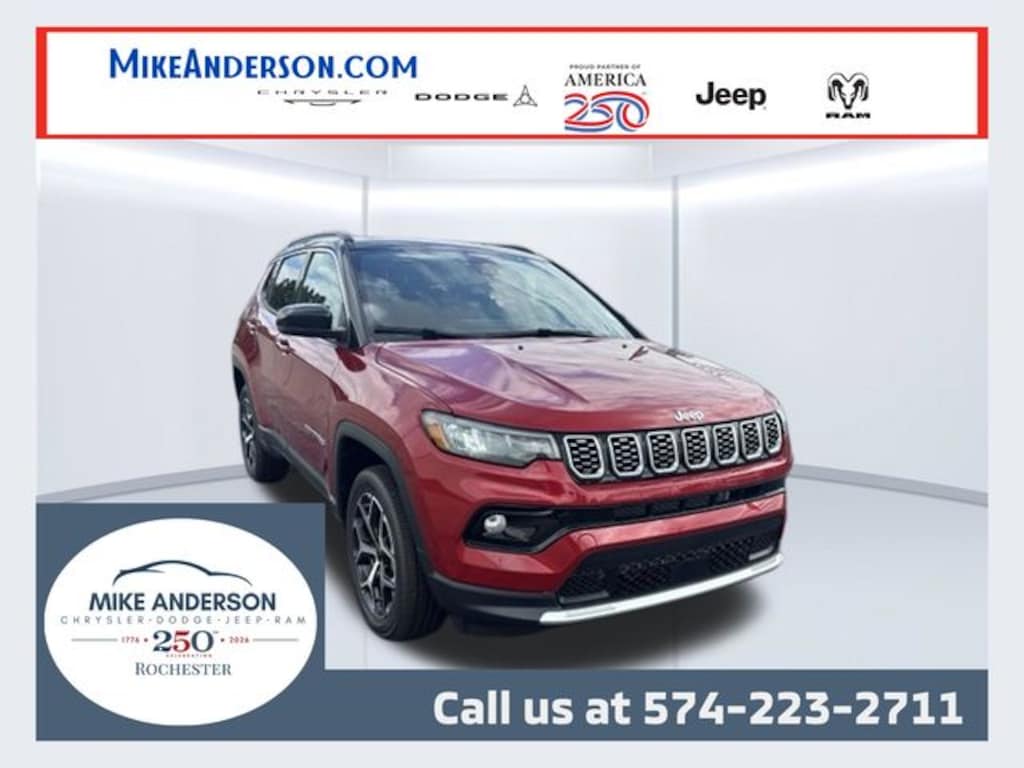 New 2026 Jeep Compass LIMITED 4X4 Sport Utility