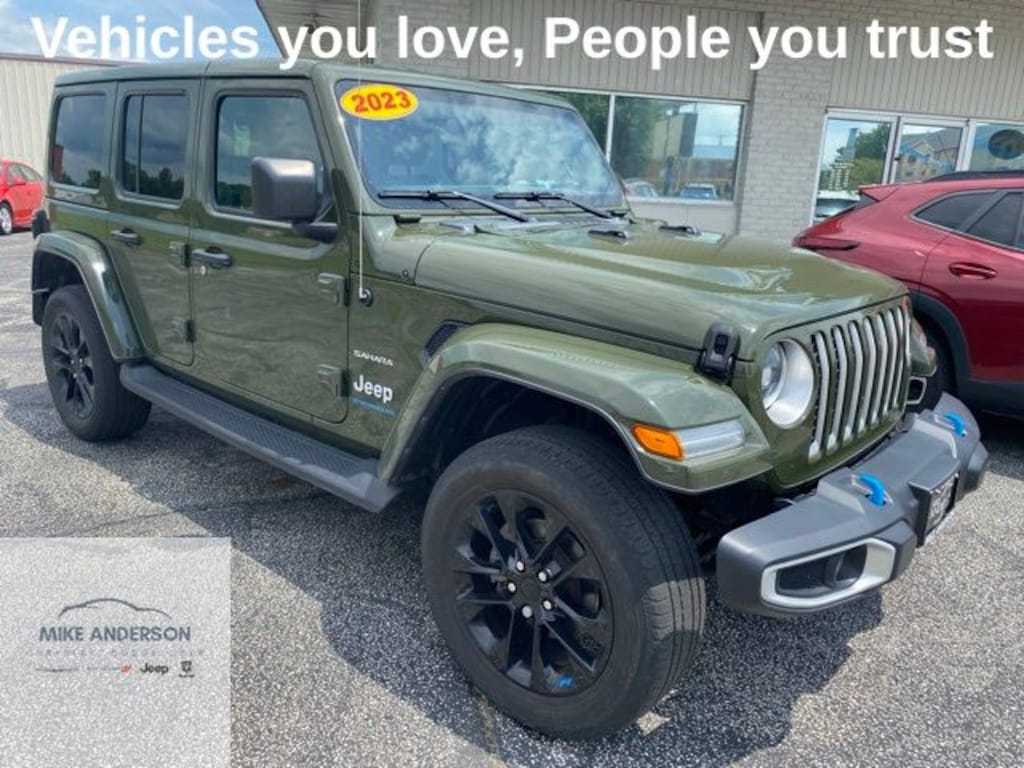 Used 2023 Jeep Wrangler Sahara 4xe SUV