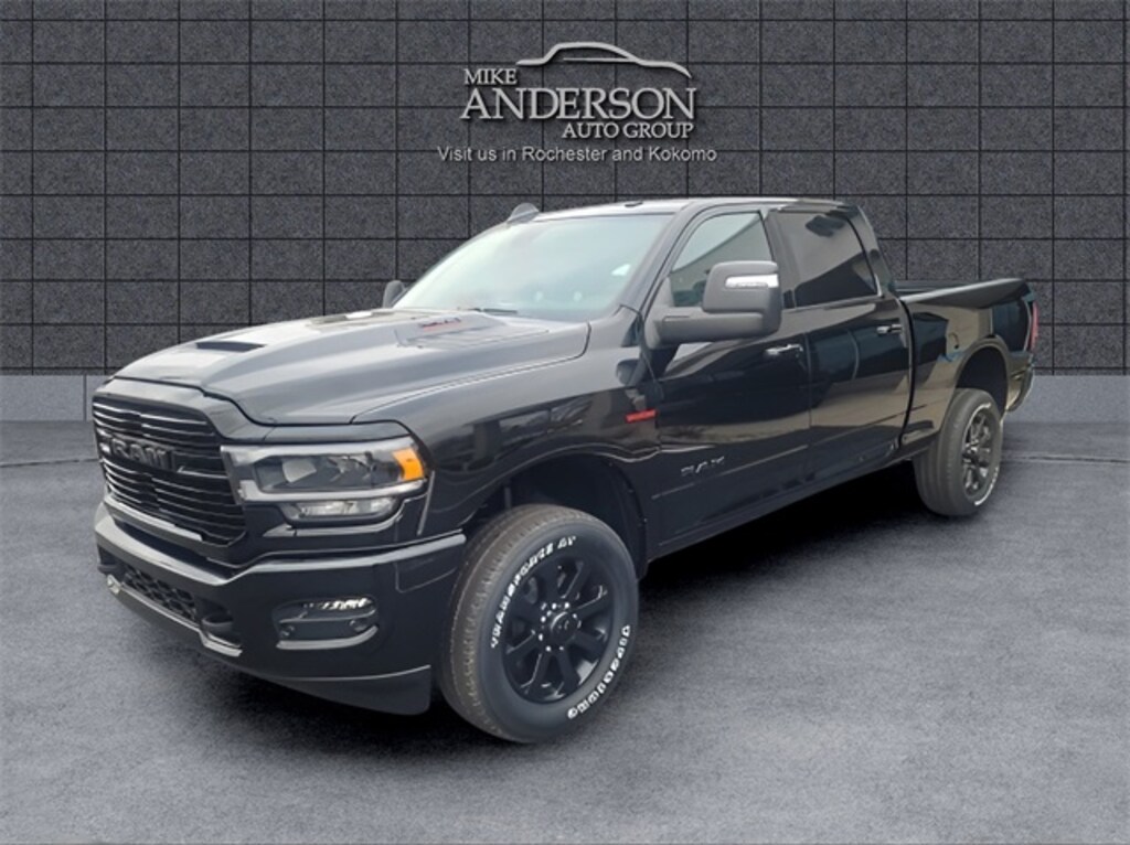 Diamond Black Crystal Pearlcoat New 2024 Ram 2500 LARAMIE CREW CAB 4X4 6'4 BOX For Sale