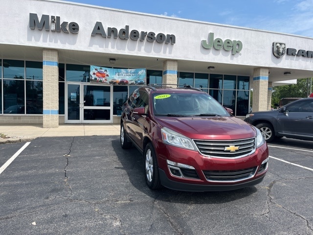 Used 2017 Chevrolet Traverse 1LT with VIN 1GNKRGKD2HJ302541 for sale in Rochester, IN