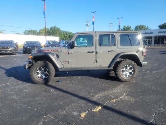 Used 2020 Jeep Wrangler Unlimited Rubicon with VIN 1C4HJXFG2LW186431 for sale in Rochester, IN