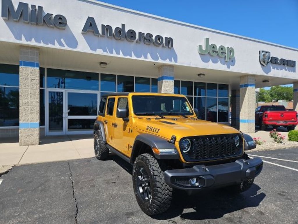 New 2026 Jeep Wrangler 4-DOOR WILLYS Sport Utility