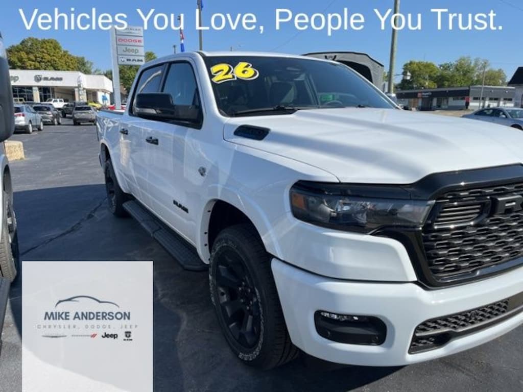 New 2026 Ram 1500 BIG HORN CREW CAB 4X4 5'7 BOX Pickup