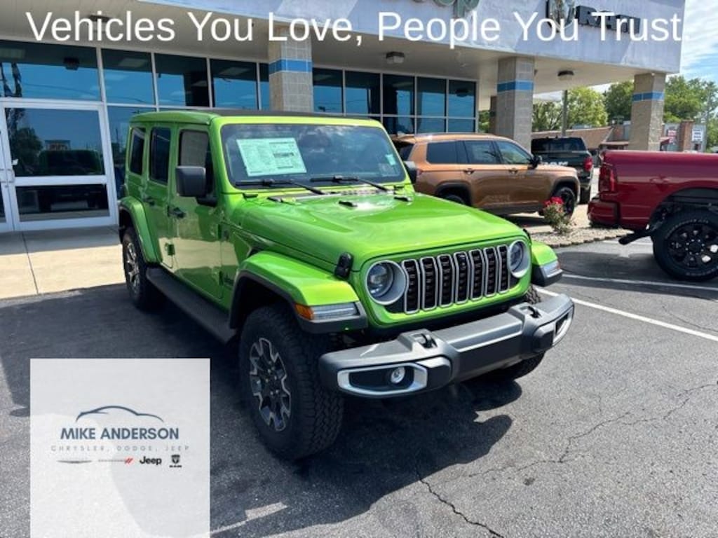 New 2026 Jeep Wrangler 4-DOOR SAHARA Sport Utility