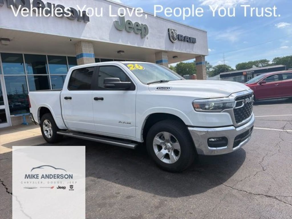 New 2026 Ram 1500 BIG HORN CREW CAB 4X4 5'7 BOX Pickup