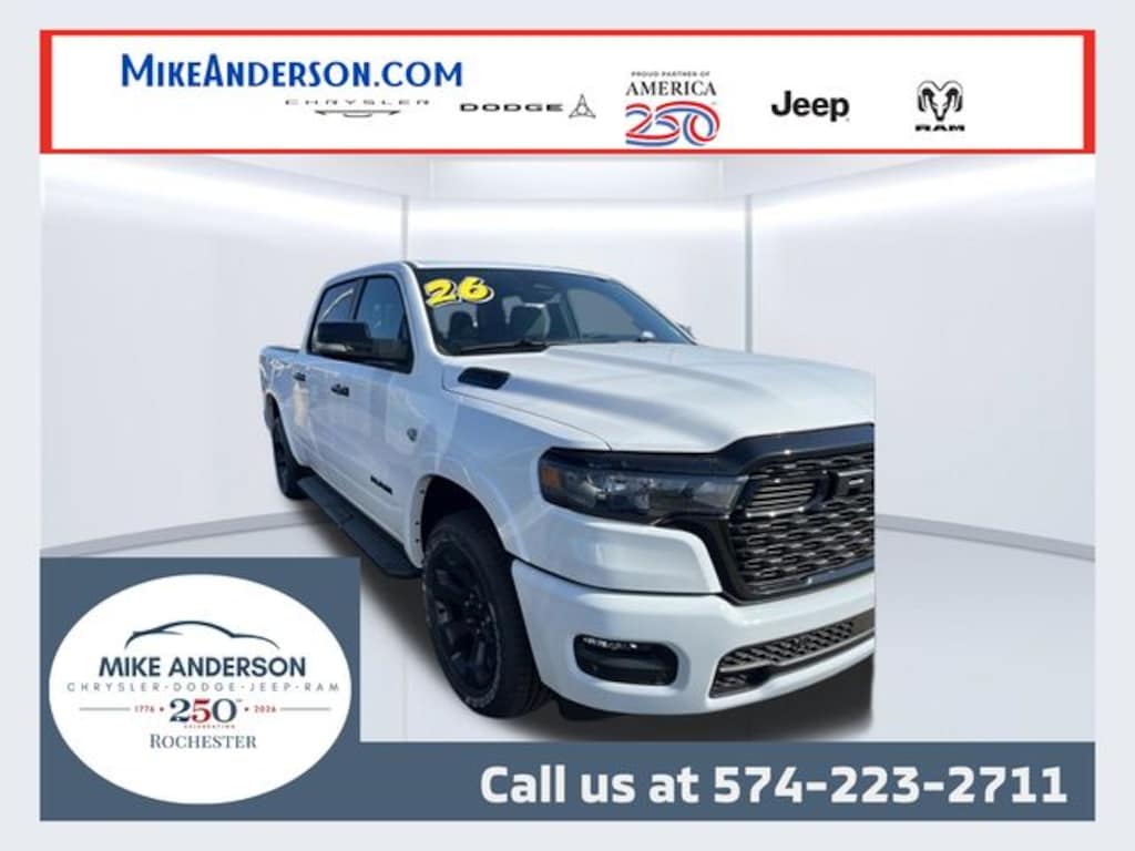 New 2026 Ram 1500 BIG HORN CREW CAB 4X4 5'7 BOX Pickup