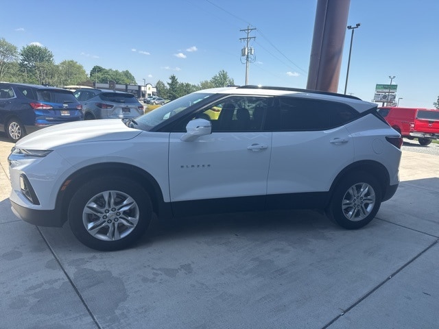 Used 2022 Chevrolet Blazer 2LT with VIN 3GNKBCR4XNS171369 for sale in Rochester, IN