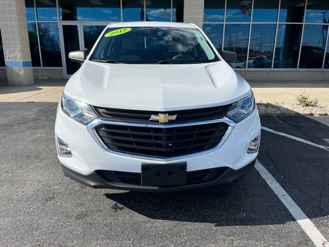 Used 2018 Chevrolet Equinox LS with VIN 2GNAXREV6J6130874 for sale in Rochester, IN