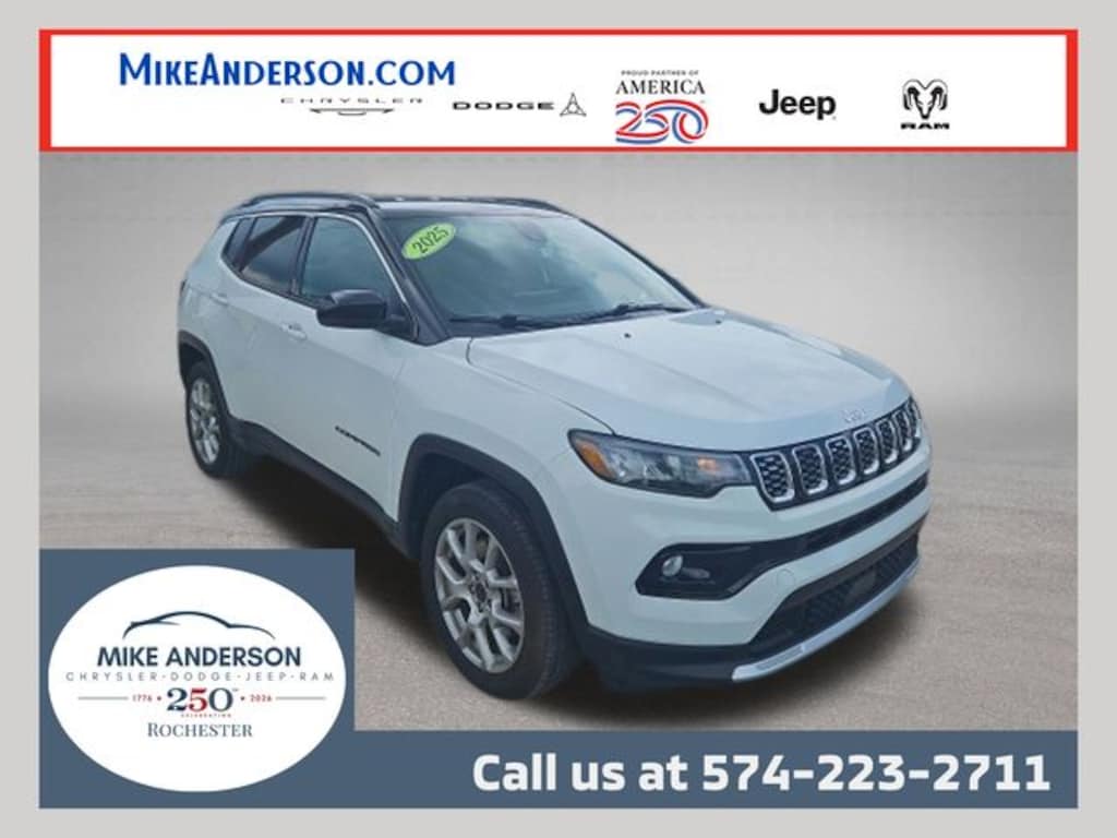 Used 2025 Jeep Compass Limited SUV