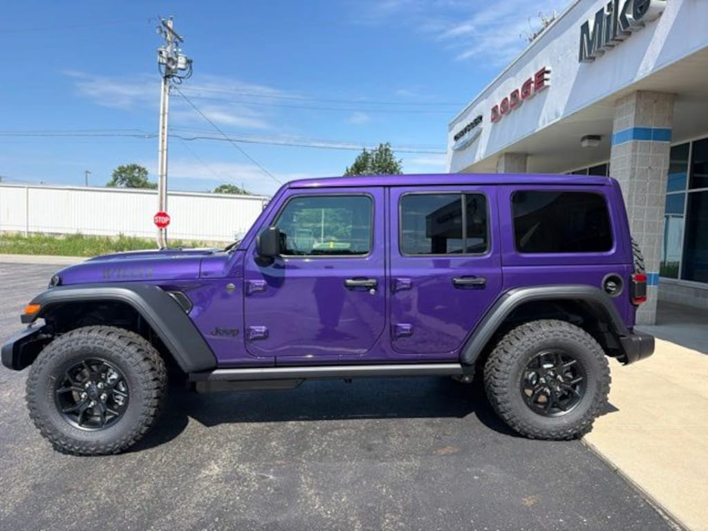 New 2026 Jeep Wrangler 4-DOOR WILLYS Sport Utility